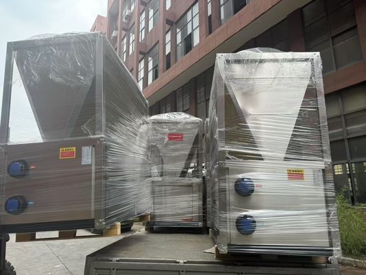 Cascade hoge temperatuur stoom luchtbron en waterbron warmtepomp 120 graden