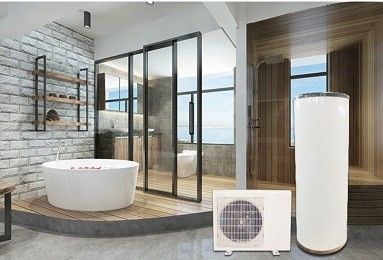 Economiser Intelligente Controle EVI Air Source Heat Pump DHW Antiroest
