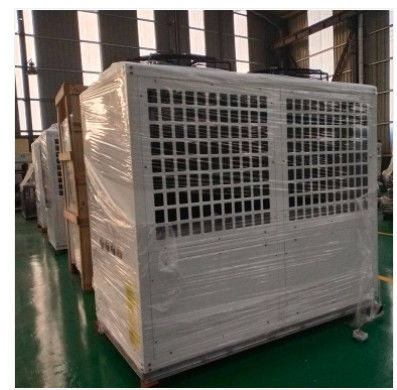 het Verwarmen van 50Hz ASHP de Aangedreven Warmtepomp Lucht van het BronWarmtepompsysteem 400KW Gelijkstroom