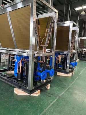 Lucht aan Water het Verwarmen Gecontroleerd Intelligent van de het Systeem Hoge Hoogte van de Warm waterlevering