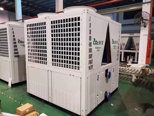 De Lucht van bron Co2 R744 Water BronWarmtepomp 37kw Commercieel voor Warm water