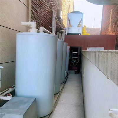 7KW de Lucht van bron Co2 R744 Warmtepompwater Heater Carbon Neutral Carbon Emissions