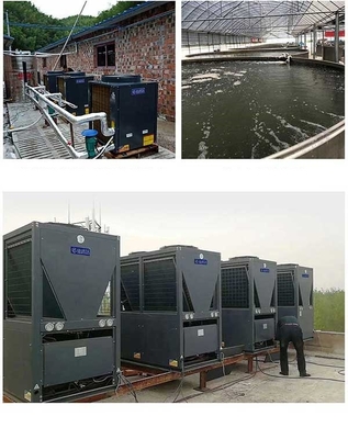 R744 Co2-Lucht BronWarmtepompwater Heater Residential 90 Graad met Dorin-Compressor