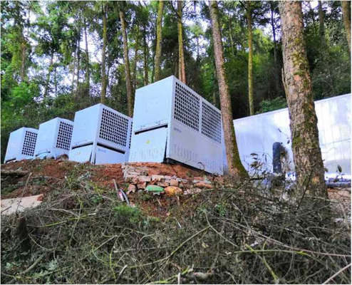 R744 Co2-Lucht aan WaterWarmtepomp 160kW Commercieel voor het Verwarmen van Koelwarm water