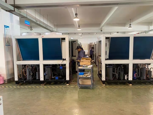 Cascade Hoge COP Warmtepompeenheid 150Kw voor het Koelmiddel van R410A R134a