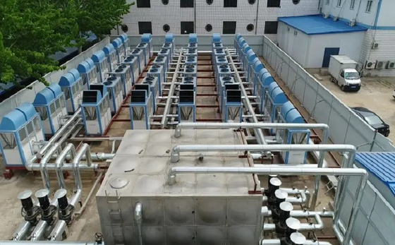 De Warmtepomp 150Kw van de warm waterr134a R410A Cascade voor Mijnbouwbedrijven